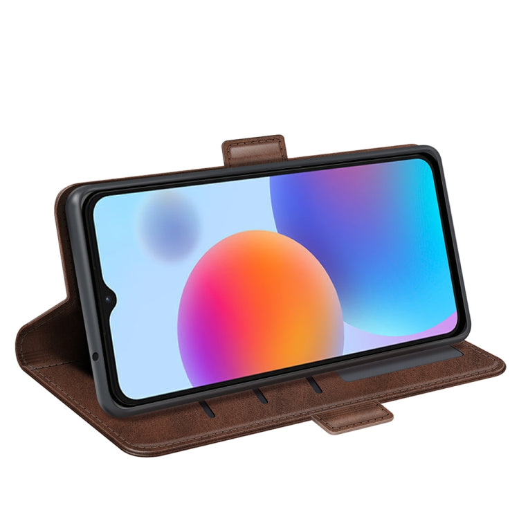 For ZTE Blade A52 Dual-side Magnetic Buckle Leather Phone Case