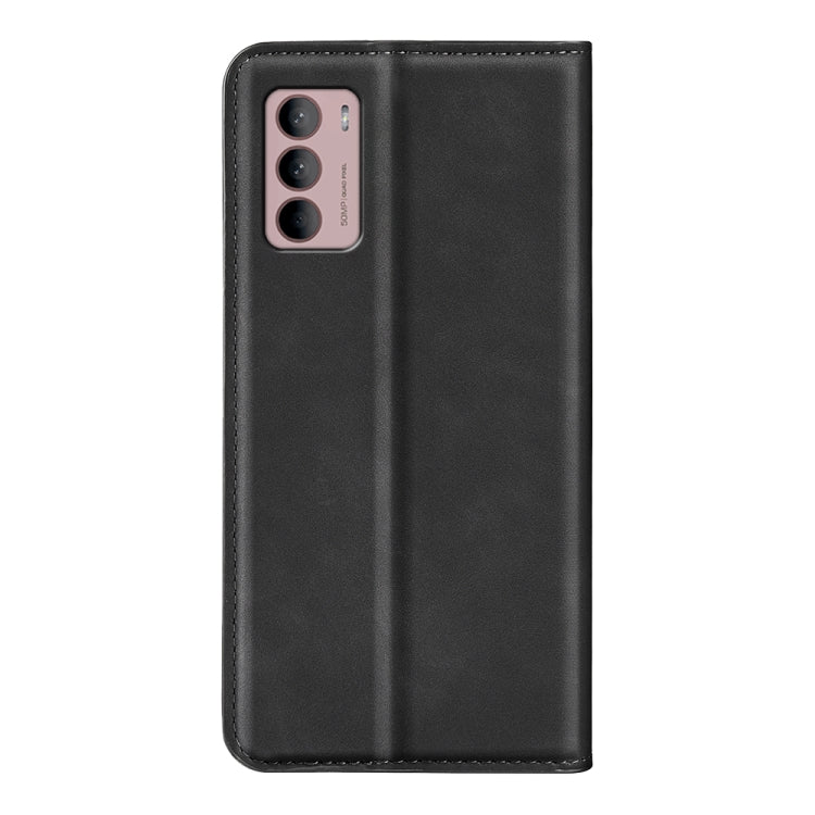 For Motorola Moto G42 Retro-skin Magnetic Suction Leather Phone Case