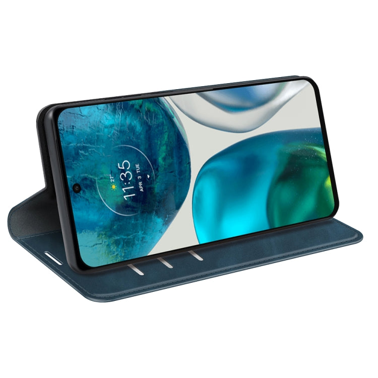 For Motorola Moto G42 Retro-skin Magnetic Suction Leather Phone Case