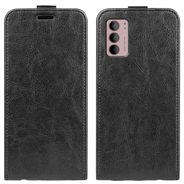 For Motorola Moto G42 R64 Texture Vertical Flip Leather Phone Case