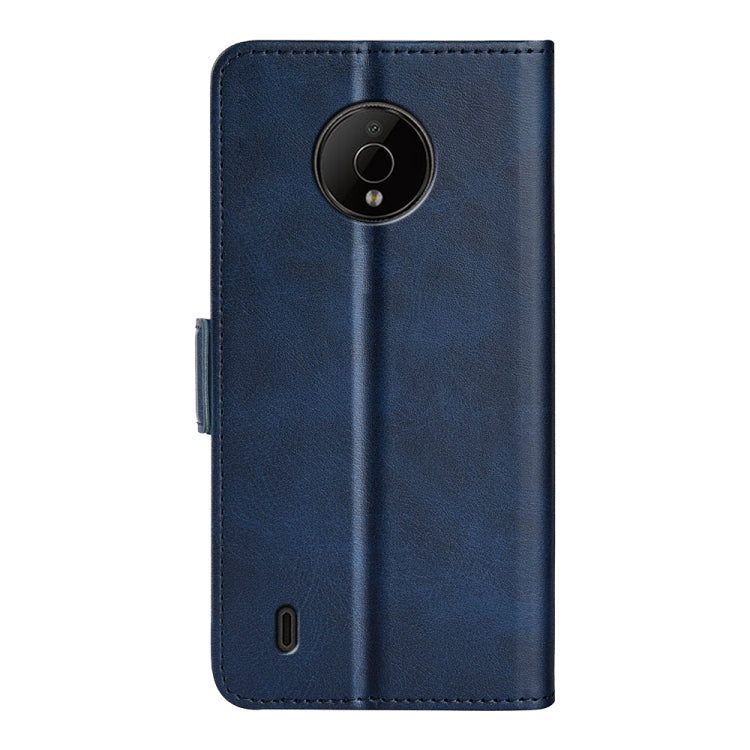 For Nokia C200 Dual-side Magnetic Buckle Horizontal Flip Leather Phone Case