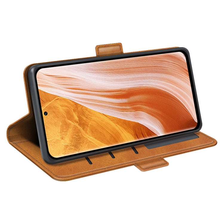 For ZTE Axon 40 Pro Dual-side Magnetic Buckle Horizontal Flip Leather Phone Case