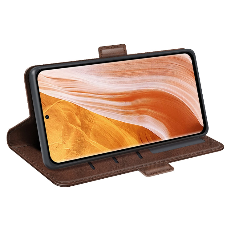 For ZTE Axon 40 Pro Dual-side Magnetic Buckle Horizontal Flip Leather Phone Case