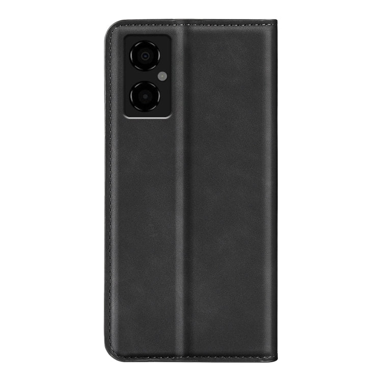 For Xiaomi Poco M4 5G Retro-skin Magnetic Suction Leather Phone Case