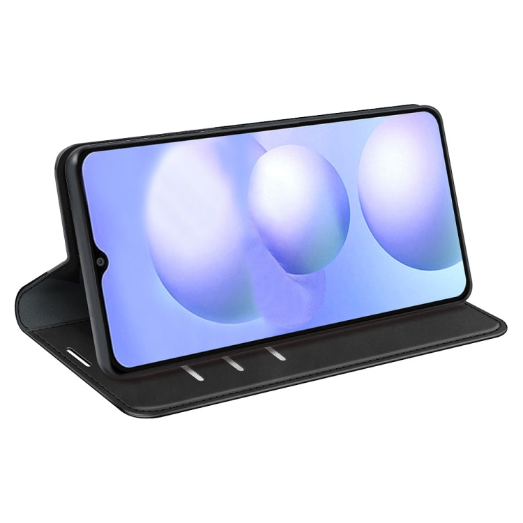 For Xiaomi Poco M4 5G Retro-skin Magnetic Suction Leather Phone Case