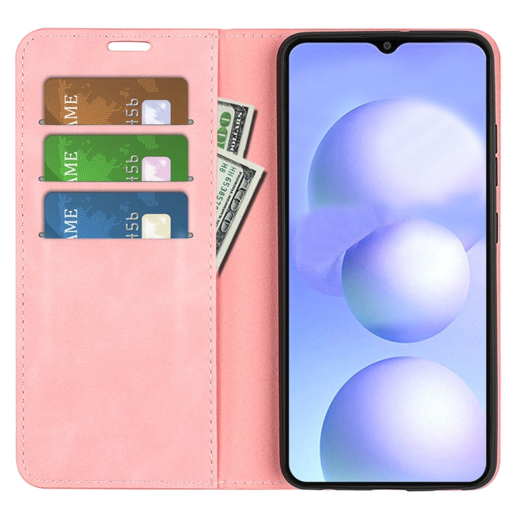 For Xiaomi Poco M4 5G Retro-skin Magnetic Suction Leather Phone Case