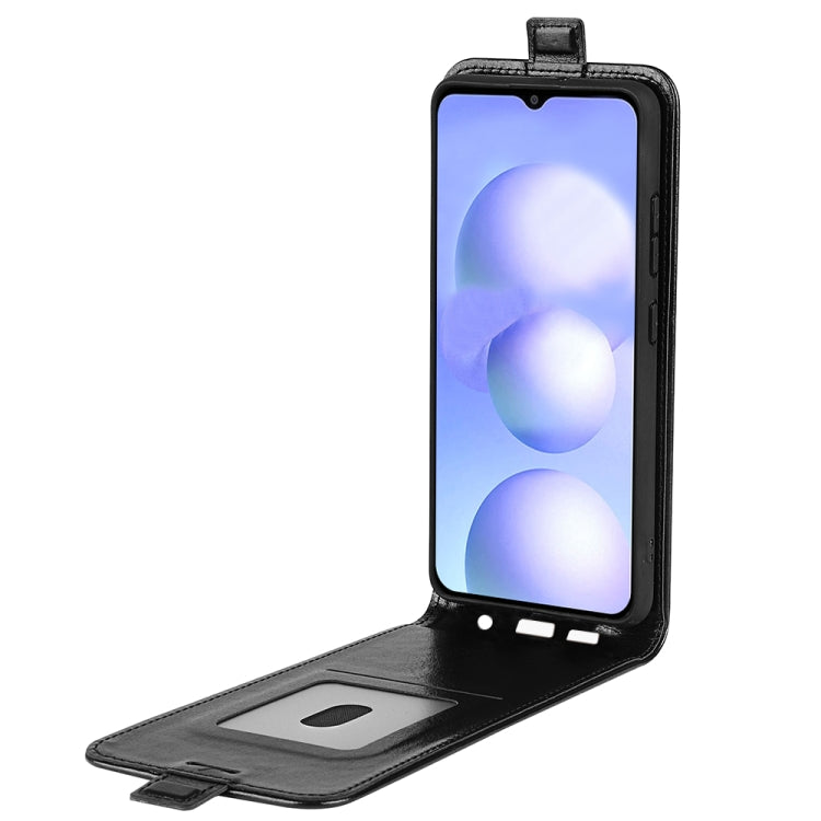 For Xiaomi Poco M4 5G R64 Texture Vertical Flip Leather Phone Case