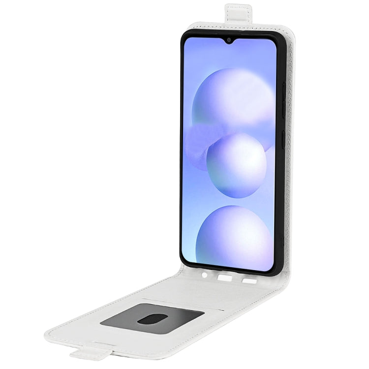 For Xiaomi Poco M4 5G R64 Texture Vertical Flip Leather Phone Case