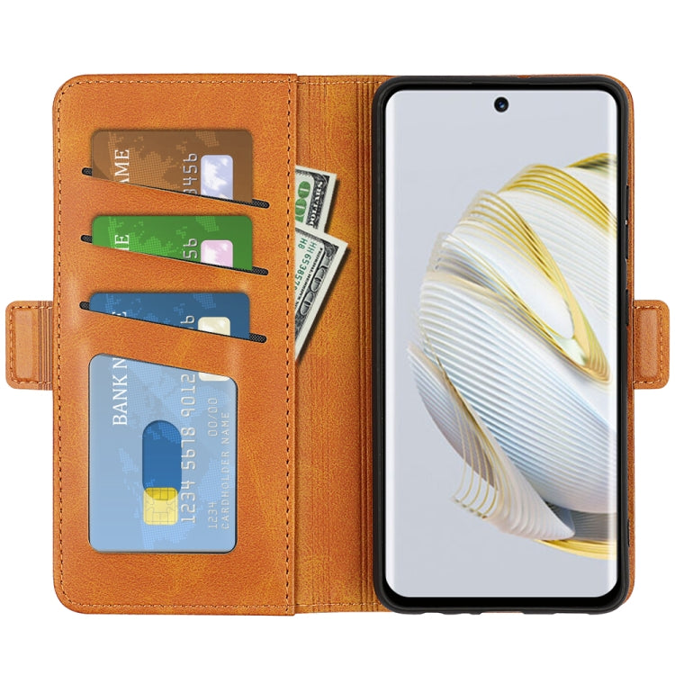 For Huawei Nova 10 Dual-side Magnetic Buckle Horizontal Flip Leather Phone Case