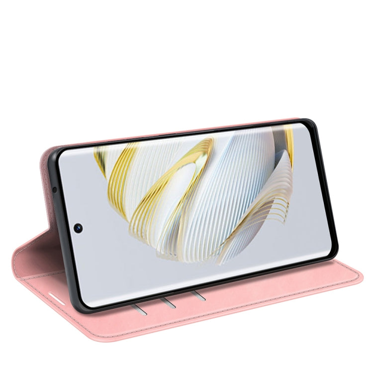 For Huawei Nova 10 Retro-skin Magnetic Suction Leather Phone Case