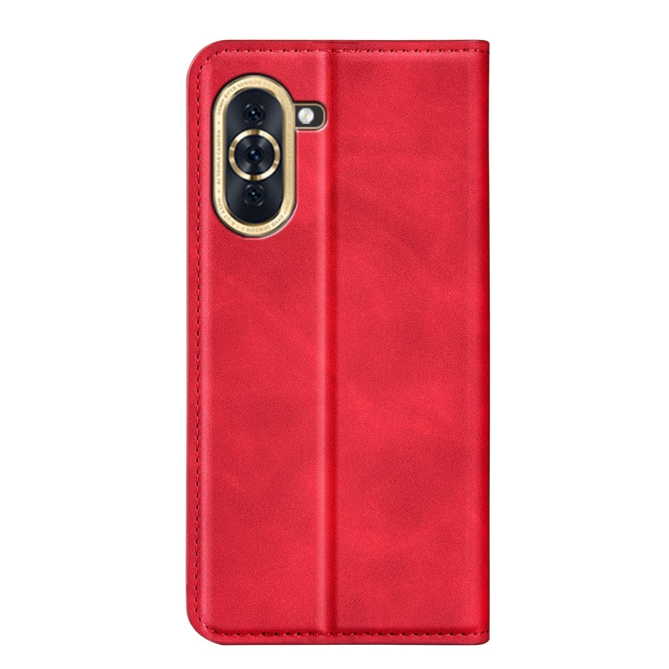 For Huawei Nova 10 Retro-skin Magnetic Suction Leather Phone Case