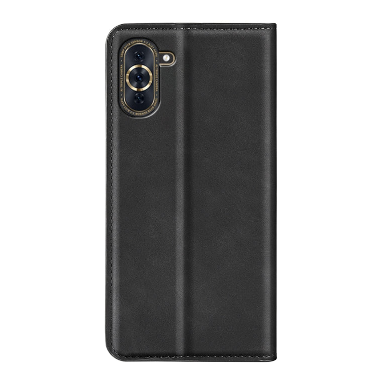 For Huawei Nova 10 Pro Retro-skin Magnetic Suction Leather Phone Case