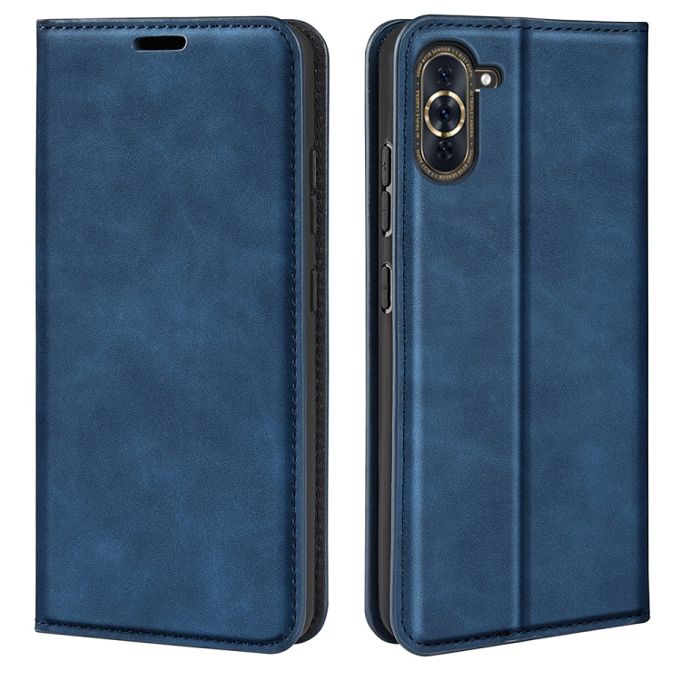 For Huawei Nova 10 Pro Retro-skin Magnetic Suction Leather Phone Case