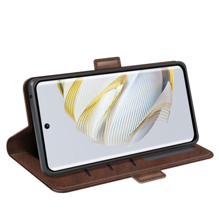 For Huawei Nova 10 Pro Dual-side Magnetic Buckle Horizontal Flip Leather Phone Case