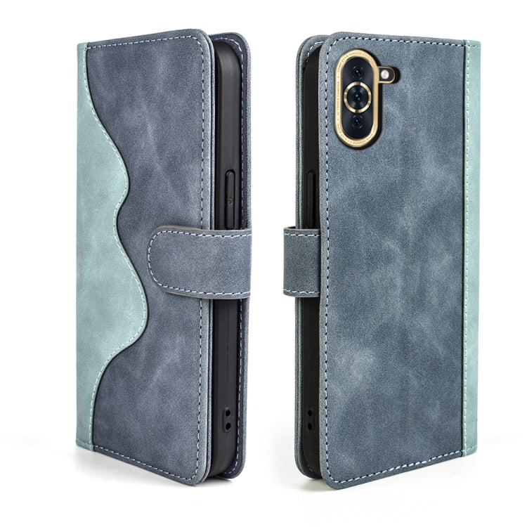 For Huawei Nova 10 Stitching Horizontal Flip Leather Phone Case