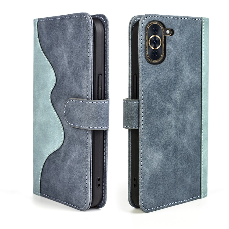 For Huawei Nova 10 Pro Stitching Horizontal Flip Leather Phone Case