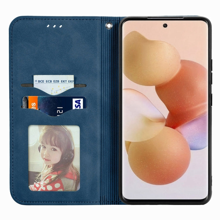 For Xiaomi 12 Lite Retro Skin Feel Magnetic Leather Phone Case