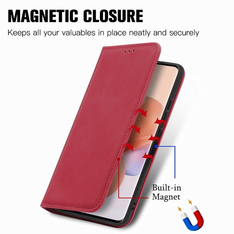 For Xiaomi 12 Lite Retro Skin Feel Magnetic Leather Phone Case