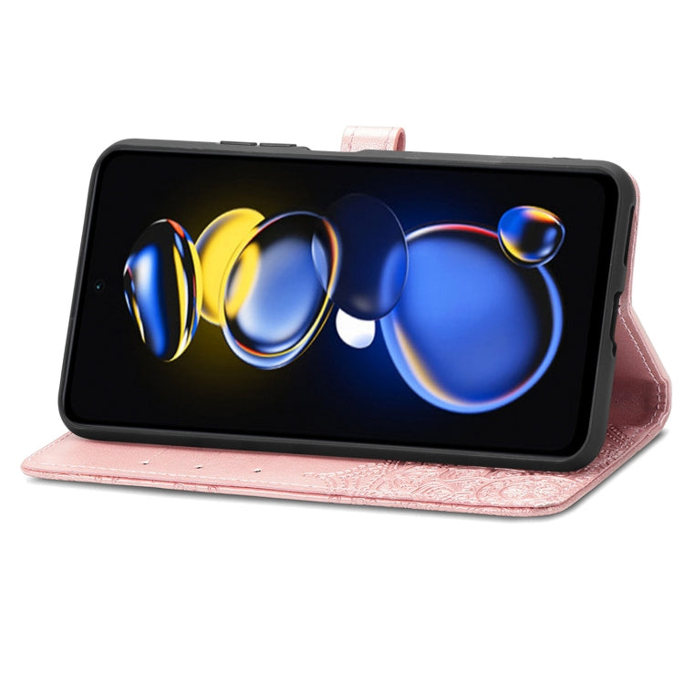 For Xiaomi Redmi Note 11T 5G Mandala Flower Embossed Horizontal Flip Leather Phone Case