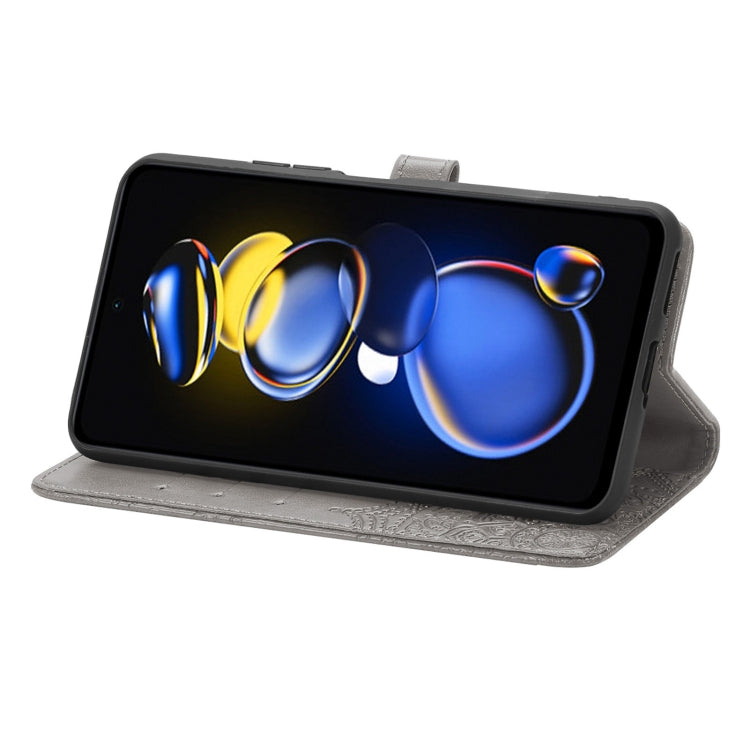 For Xiaomi Redmi Note 11T 5G Mandala Flower Embossed Horizontal Flip Leather Phone Case