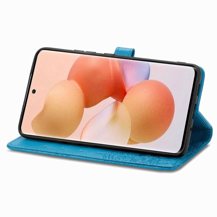 For Xiaomi 12 Lite Mandala Flower Embossed Horizontal Flip Leather Phone Case