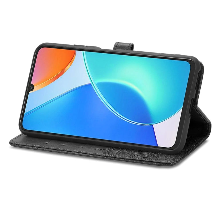 For Honor Play 30 Plus / X7 Mandala Flower Embossed Horizontal Flip Leather Phone Case