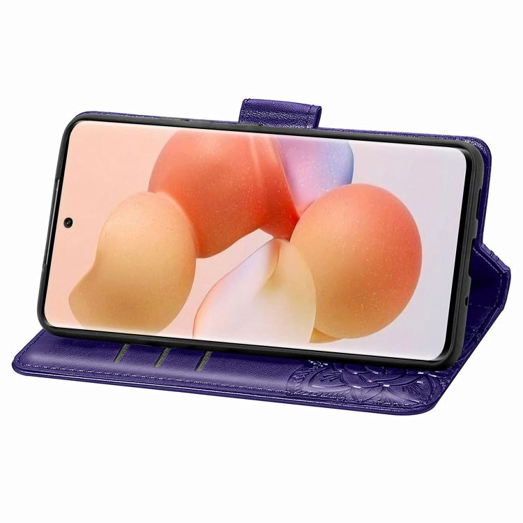 For Xiaomi 12 Lite Butterfly Love Flower Embossed Horizontal Flip Leather Phone Case