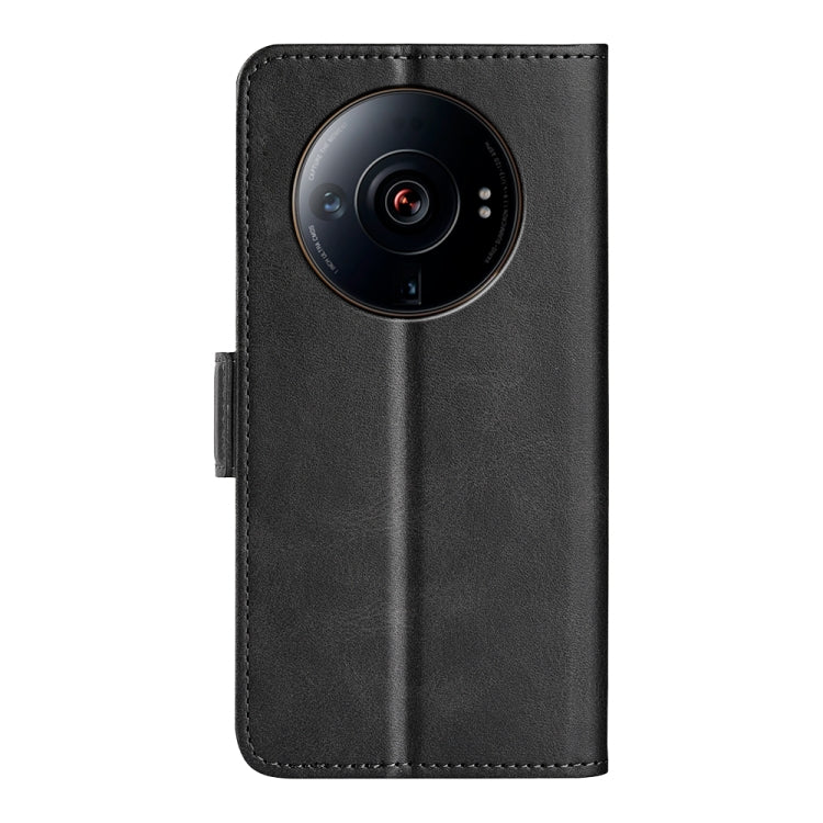 For Xiaomi 12S Ultra Dual-side Magnetic Buckle Horizontal Flip Leather Phone Case