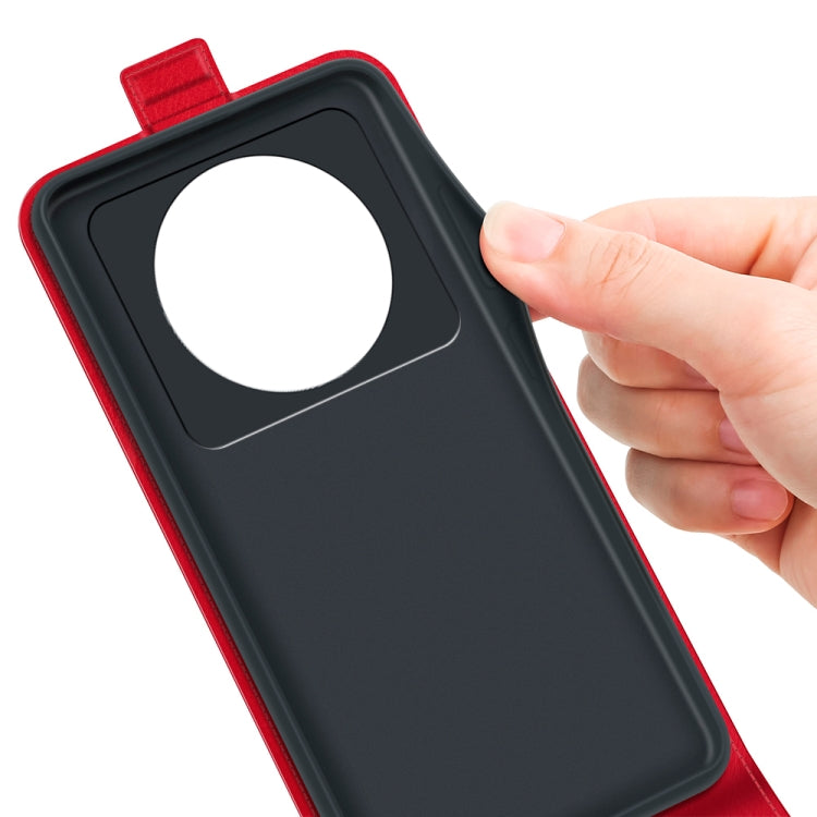 For Xiaomi 12S Ultra R64 Texture Vertical Flip Leather Phone Case