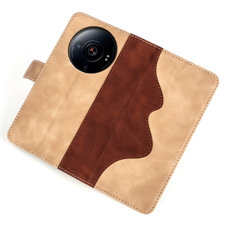 For Xiaomi 12S Ultra Stitching Horizontal Flip Leather Phone Case