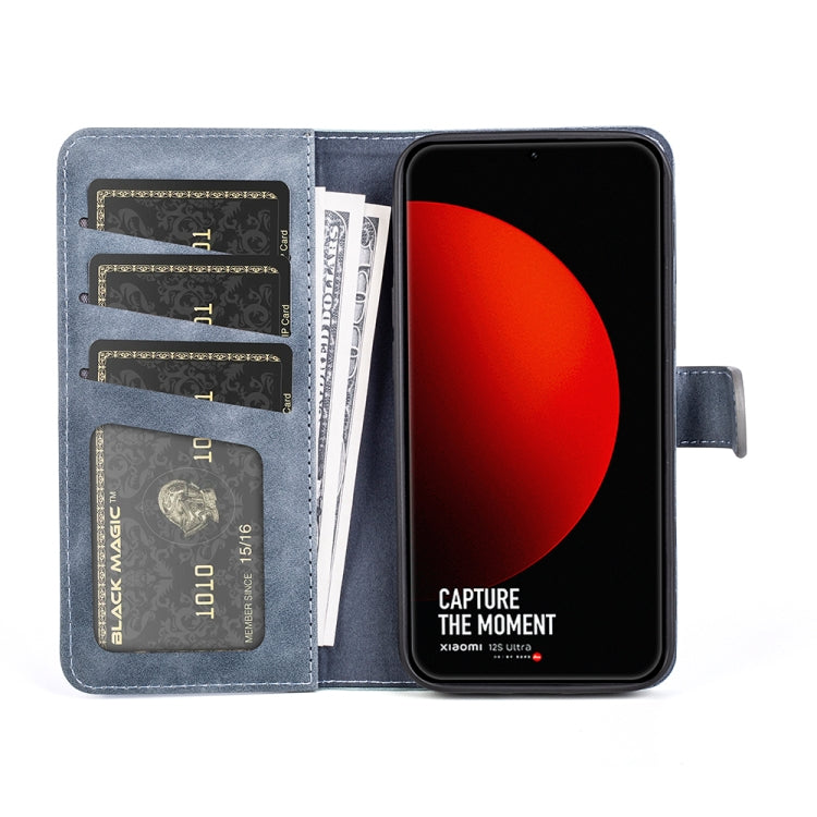 For Xiaomi 12S Ultra Stitching Horizontal Flip Leather Phone Case