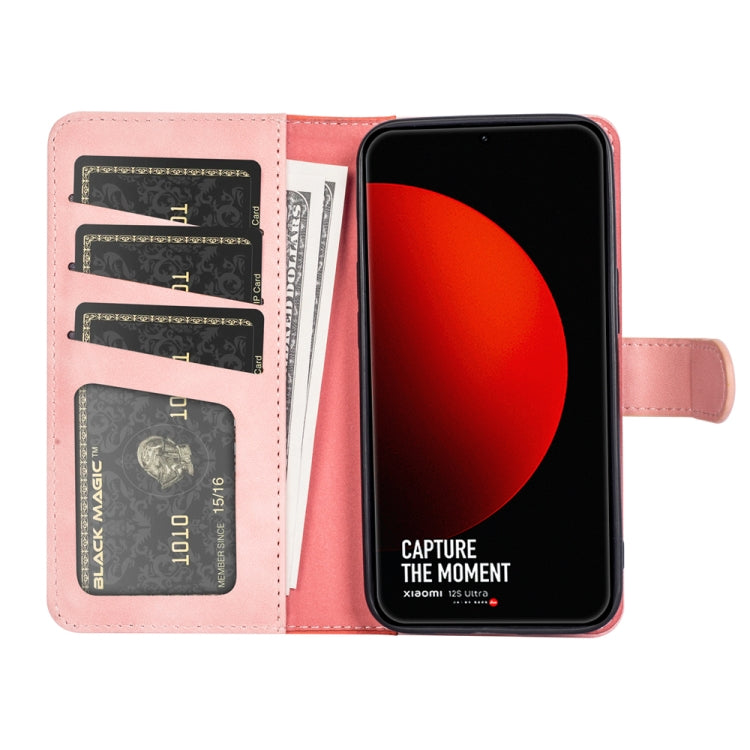 For Xiaomi 12S Ultra Stitching Horizontal Flip Leather Phone Case