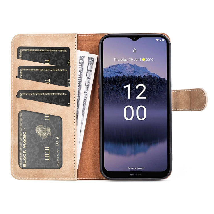 For Nokia G11 Plus Stitching Horizontal Flip Leather Phone Case