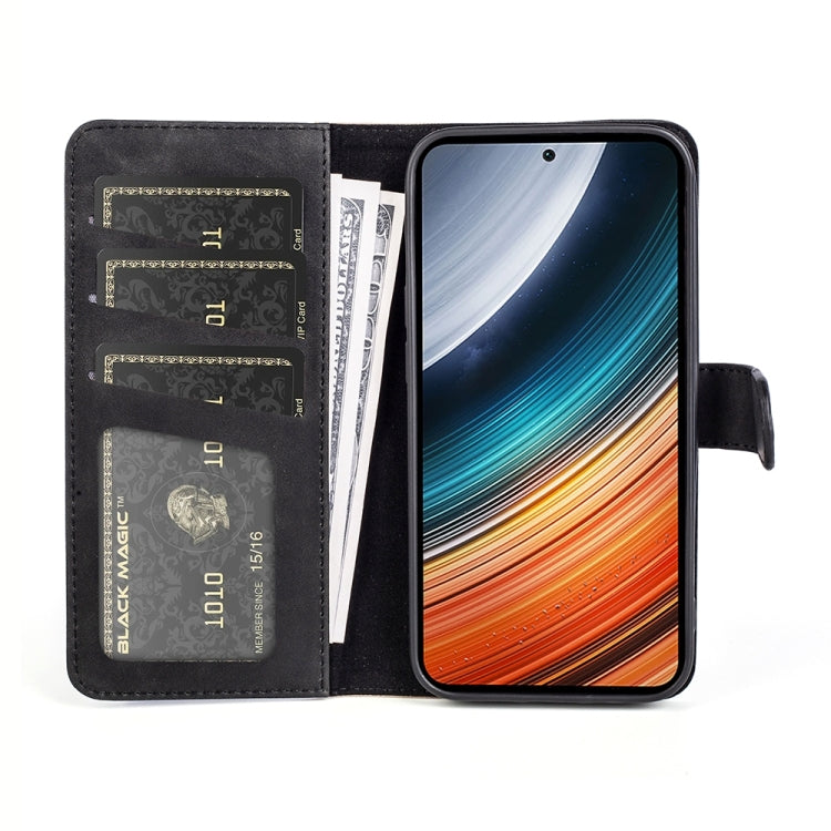 For Xiaomi Redmi K40S Stitching Horizontal Flip Leather Phone Case