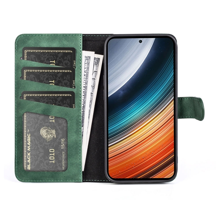 For Xiaomi Redmi K40S Stitching Horizontal Flip Leather Phone Case