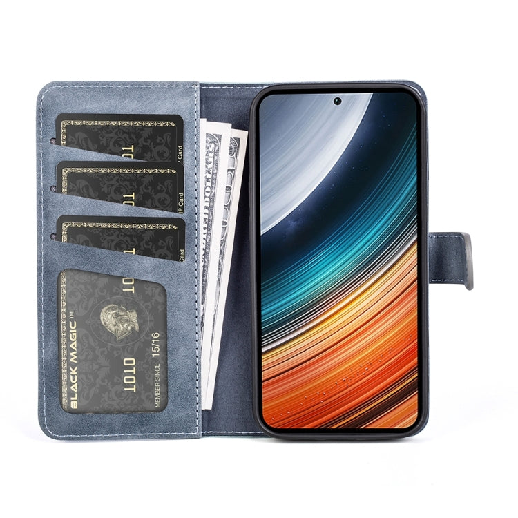 For Xiaomi Redmi K40S Stitching Horizontal Flip Leather Phone Case