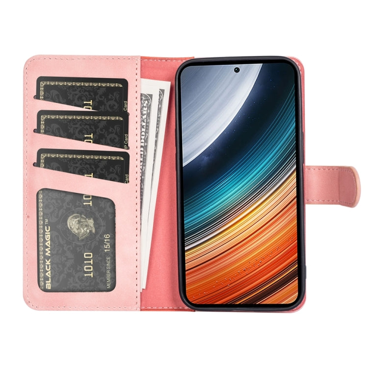 For Xiaomi Redmi K40S Stitching Horizontal Flip Leather Phone Case