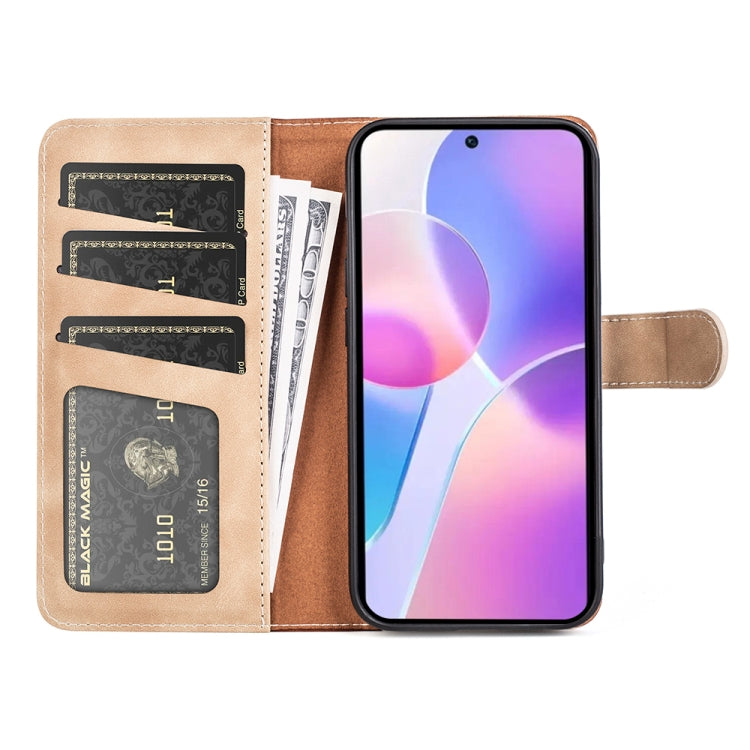 For Honor X40i Stitching Horizontal Flip Leather Phone Case