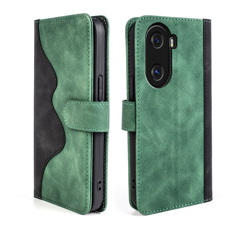 For Honor X40i Stitching Horizontal Flip Leather Phone Case