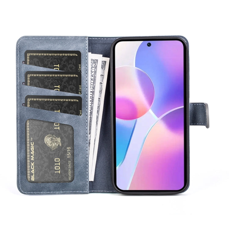 For Honor X40i Stitching Horizontal Flip Leather Phone Case