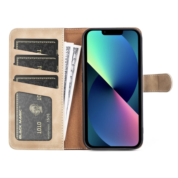 For Wiko T50 Stitching Horizontal Flip Leather Phone Case