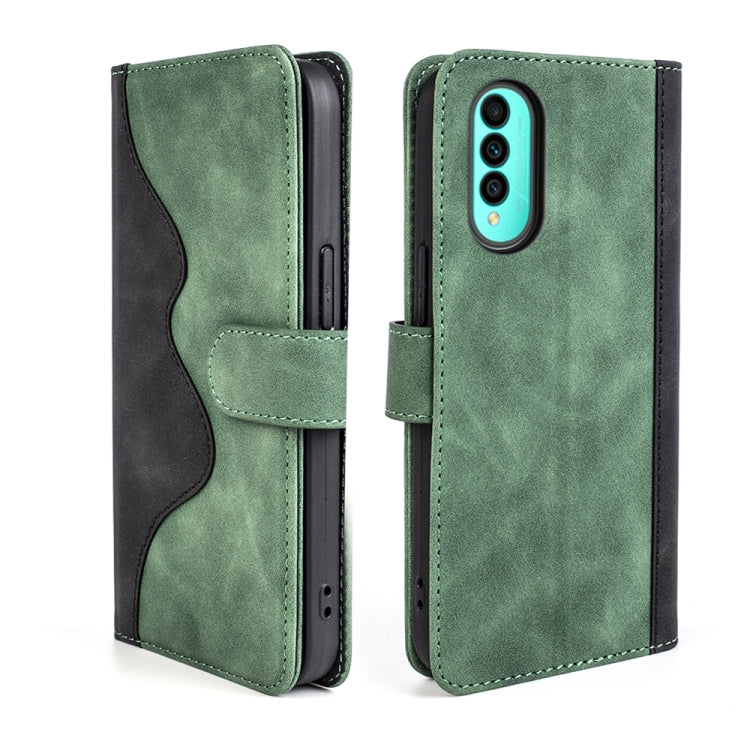For Wiko T50 Stitching Horizontal Flip Leather Phone Case