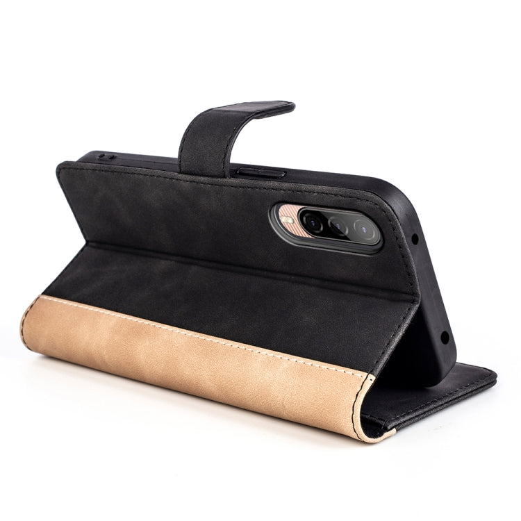 For HTC Desire 22 Pro Stitching Horizontal Flip Leather Phone Case