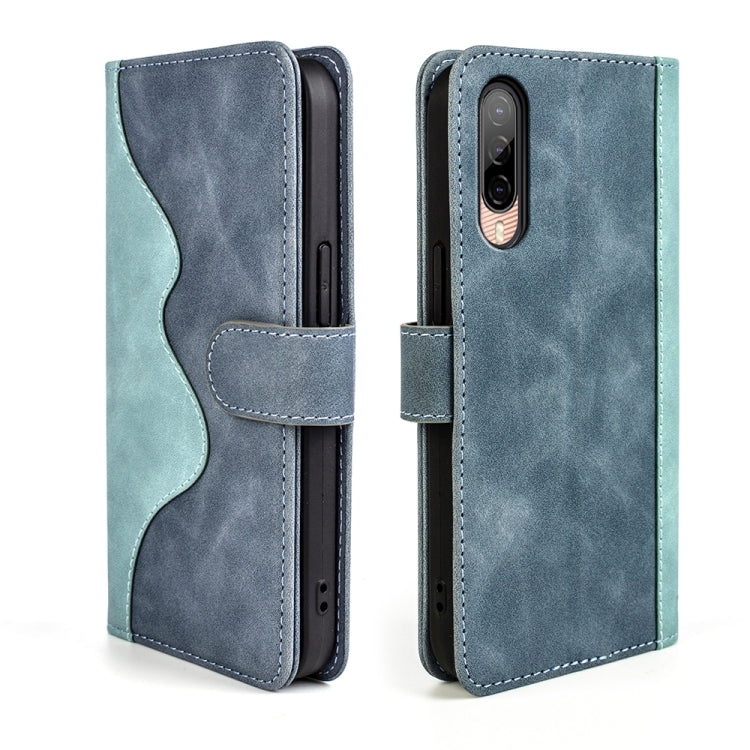 For HTC Desire 22 Pro Stitching Horizontal Flip Leather Phone Case
