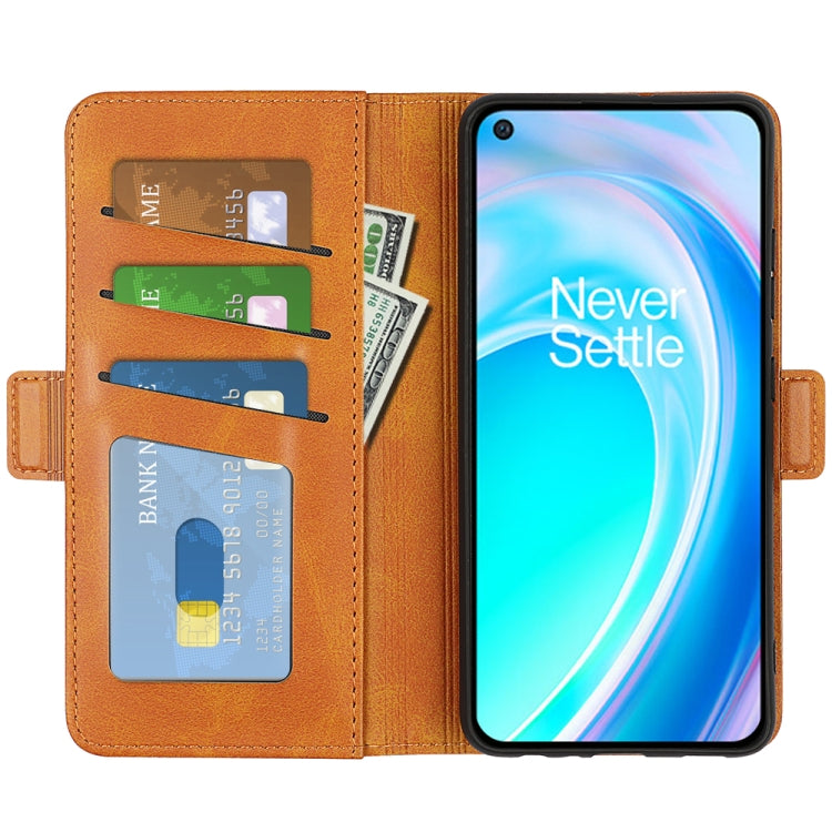 For OnePlus Nord CE 2 Lite Dual-side Magnetic Buckle Horizontal Flip Leather Phone Case