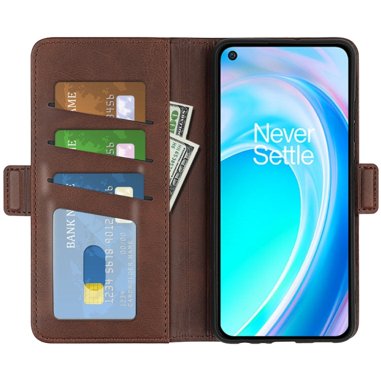 For OnePlus Nord CE 2 Lite Dual-side Magnetic Buckle Horizontal Flip Leather Phone Case