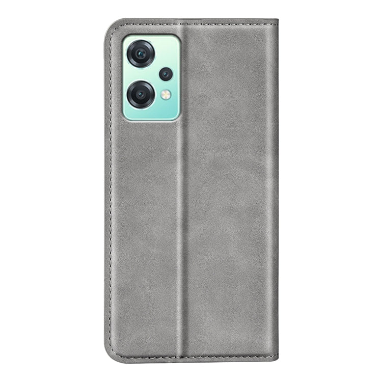 For OnePlus Nord CE 2 Lite Retro-skin Magnetic Suction Leather Phone Case