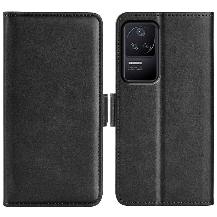 For Xiaomi Redmi K40S Dual-side Magnetic Buckle Horizontal Flip Leather Phone Case