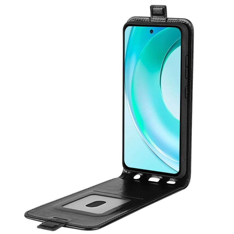 For Wiko T50 R64 Texture Vertical Flip Leather Phone Case