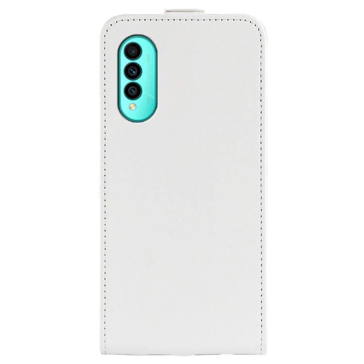 For Wiko T50 R64 Texture Vertical Flip Leather Phone Case